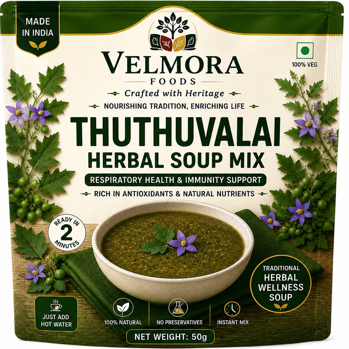 Thuthuvalai Soup Mix Powder