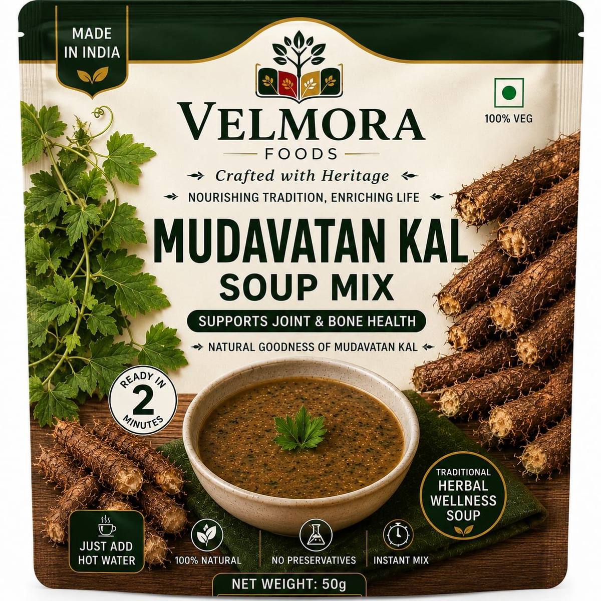 Mudavatan Kal Soup Mix Powder